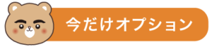 今だけオプション